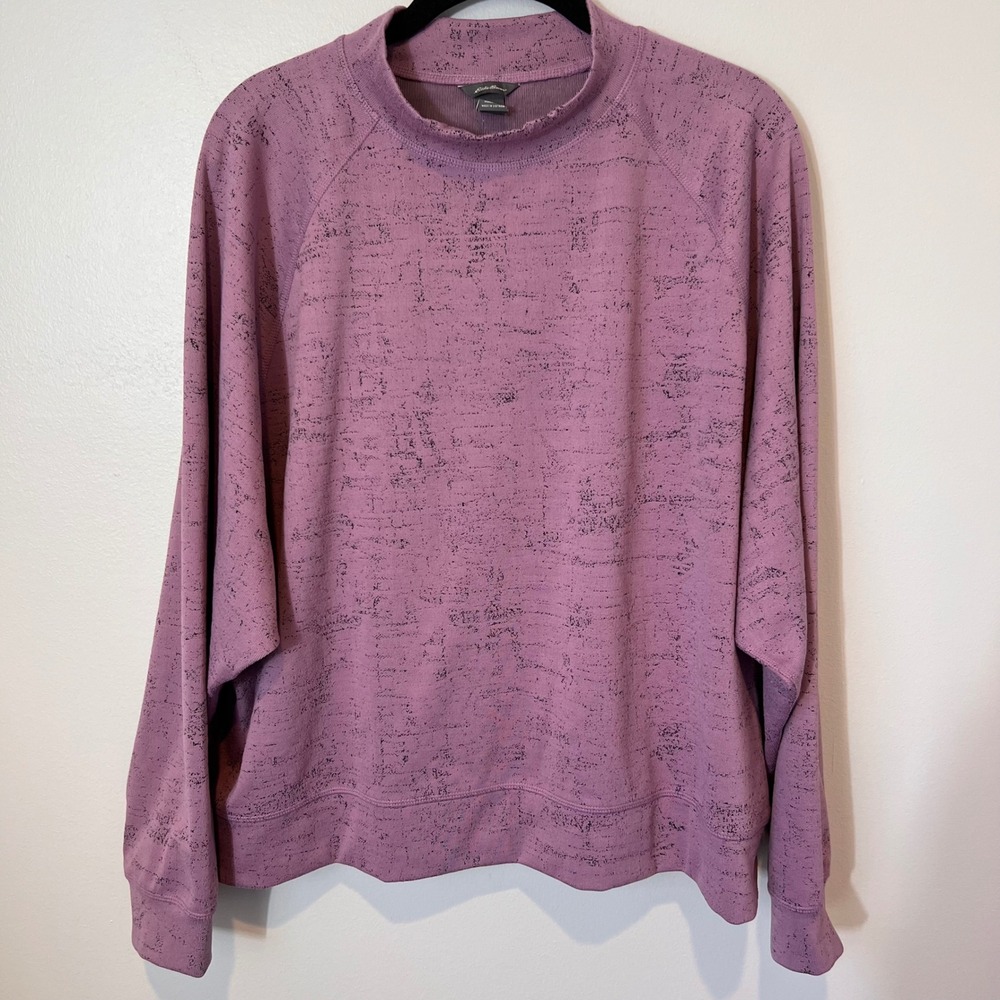 Eddie Bauer‎ Womens Downslope Dolman-Sleeve Sweatshirt Activewear Size XL NWOT - Picture 2 of 16